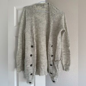 Size Medium Madewell Cardigan - gray